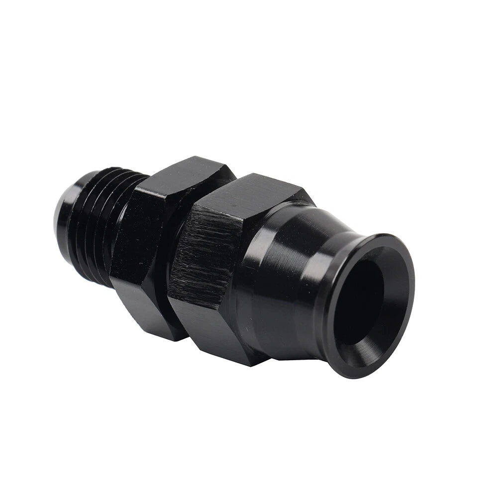 Aluminum 6AN Male to 3/8" Tube Fuel Line Compression Fitting for Make & Model