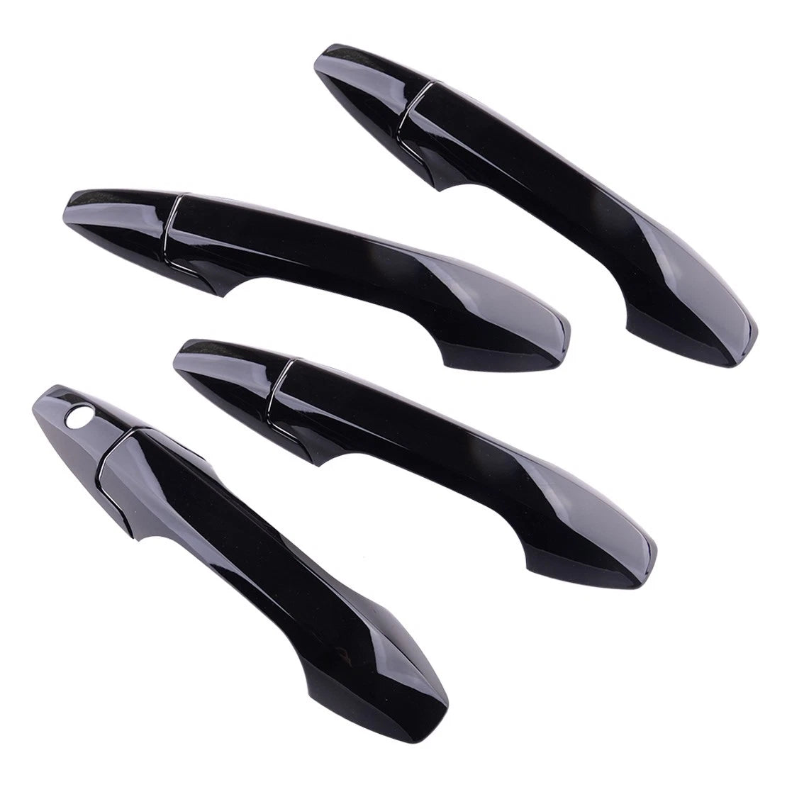 Gloss Black Door Handle Covers for Acura MDX, Honda CR-V (2007-2013)