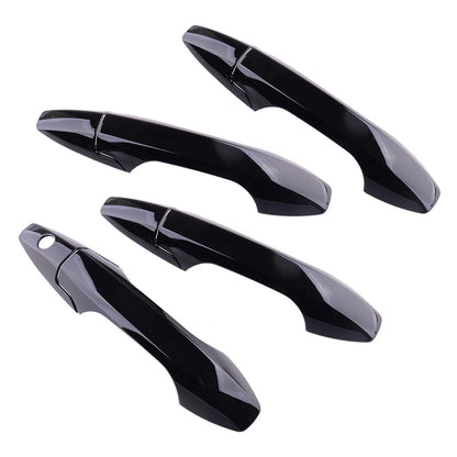 Gloss Black Door Handle Covers for Acura MDX, Honda CR-V (2007-2013)