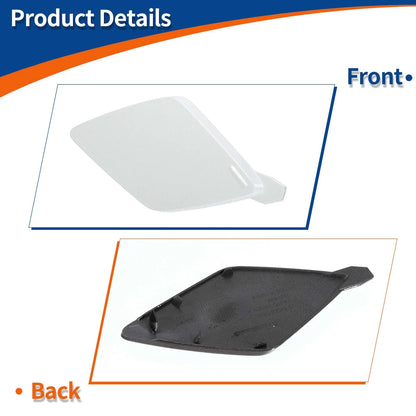 Front Side Tow Hook Cover for Volvo XC60 (2018-2021) White