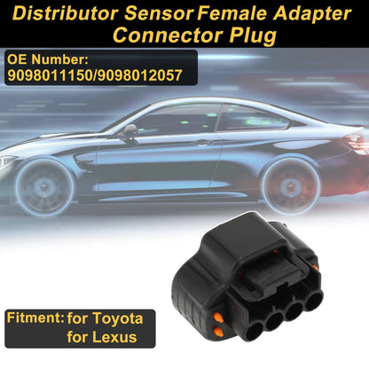 4 Pins Distributor Sensor Connector Plug for Toyota (No. 9098011150)
