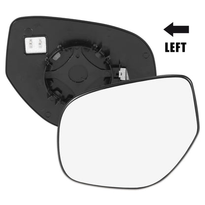 Heated Left Side Mirror Glass w/ Backing Plate for Mitsubishi Outlander