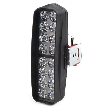 16-LED Front Motorcycle Headlight Fog Light for UTV ATV