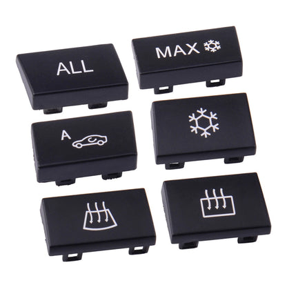 A/C Heater Switch Button Key Caps for BMW 5 6 7 F01 F02 F06 F07 F10 (2008-2017)