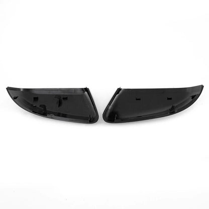 Gloss Black Left & Right Door Side Mirror Covers for Ford Explorer (2016-2019) 2x
