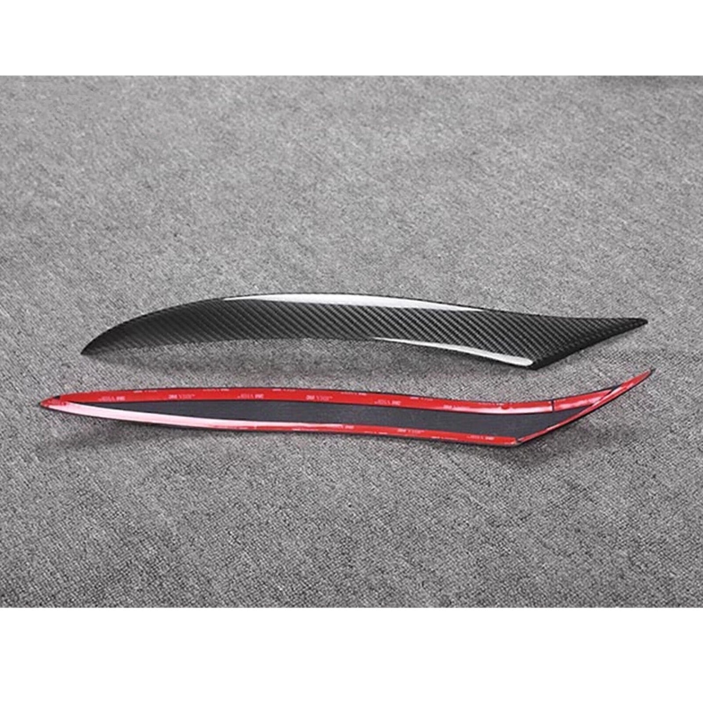 Front Headlight Eyebrow Trim 1 Pair for Mazda RX-8 (2009-2012)