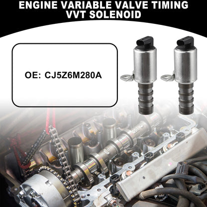 2 x Variable Valve Timing VVT Solenoids for Ford C-Max (2013-2018)