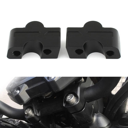 Handlebar Risers Mount Clamps for Kawasaki ER-6N Z650 NINJA650 (2017-2023)
