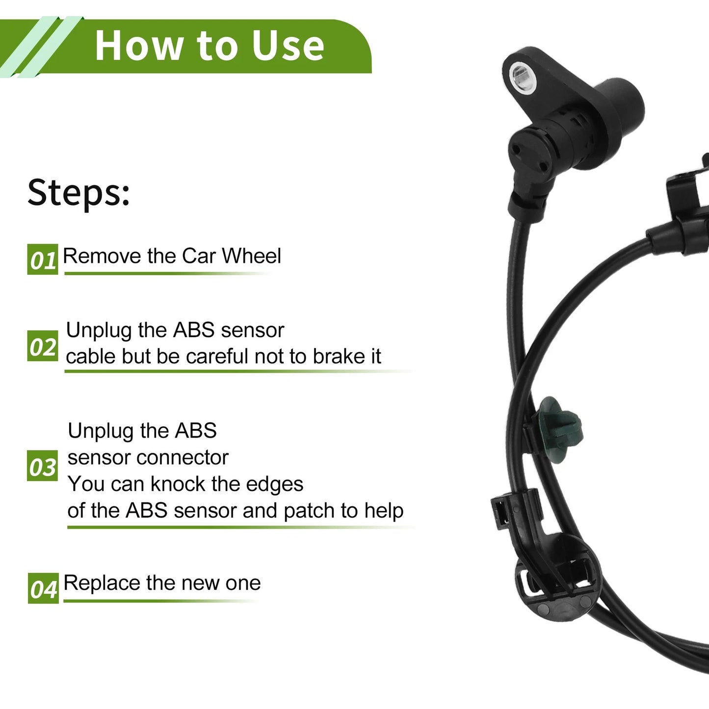 ABS Wheel Speed Sensor for Toyota BB II (2005-2010)