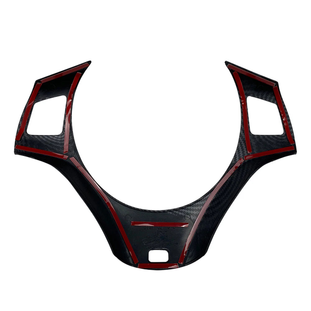 Carbon Fiber Steering Wheel Cover Trim for BMW 3 Series E90 E91 E92 E93 (2005-2012)
