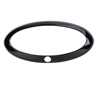 Gloss Black Front Logo Badge Ring Trim for Ford F150 (2021-2022)