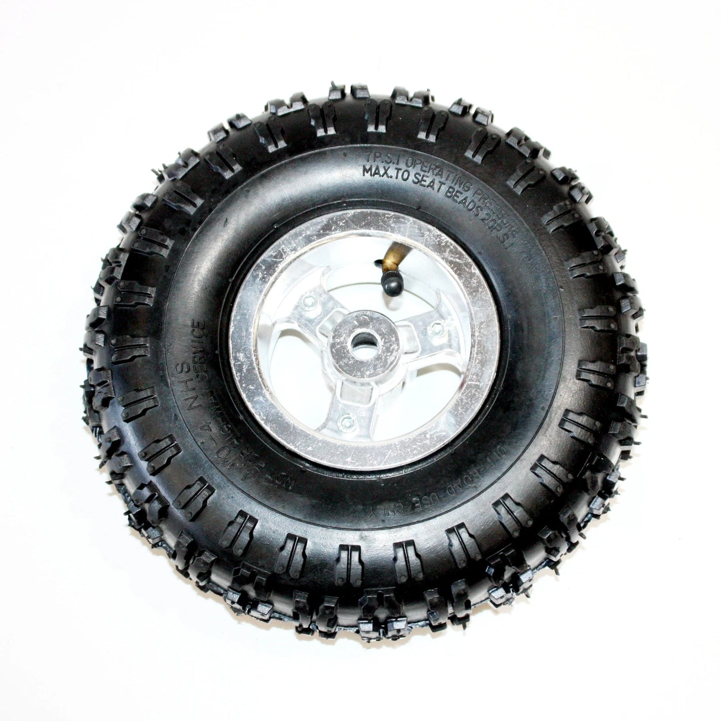 4.10-4 4" Rear Wheel Rim Tyres for 49cc Mini Quad Dirt Bike ATV