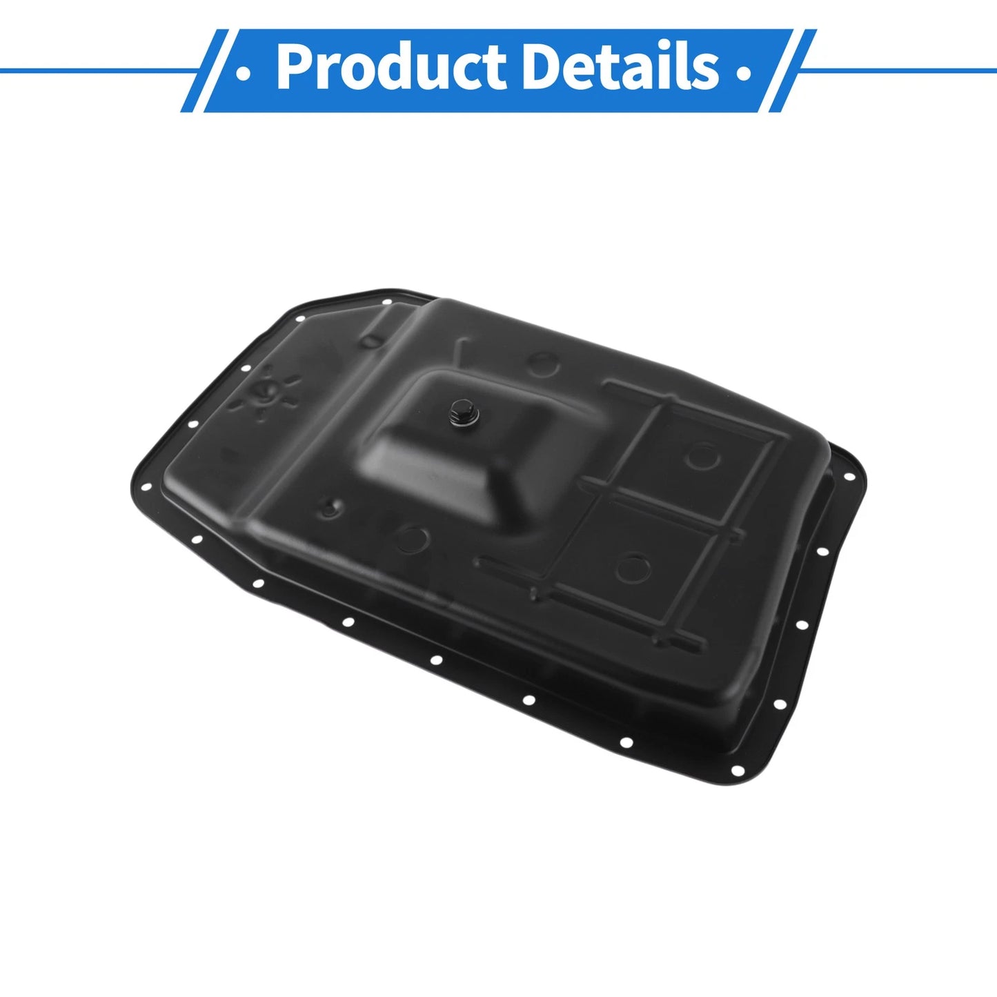 Engine Oil Pan for Ford Expedition 2011-2017 - 1 x Black Iron