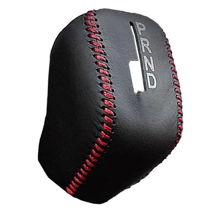 Hand Sewn Leather Gear Shift Knob Cover for Volvo S60 XC60 V40 V60 (14-17)
