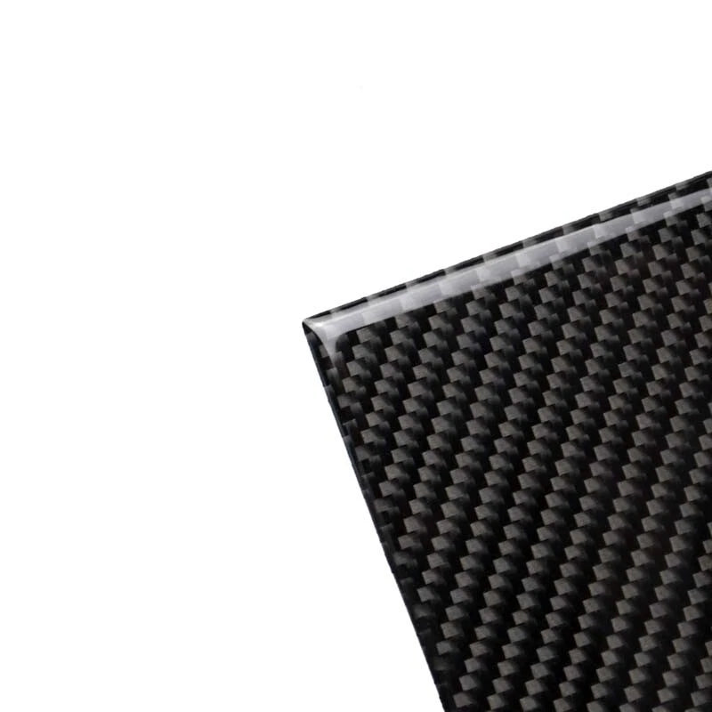 4pcs Car Carbon Fiber Center Storage Box Cover Trim Fit for Toyota Camry 2018+