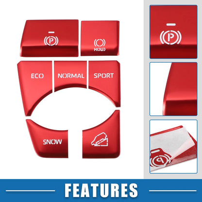 Handbrake Drive Mode Button Cover for Toyota RAV4 2019-2022 (Set of 7)