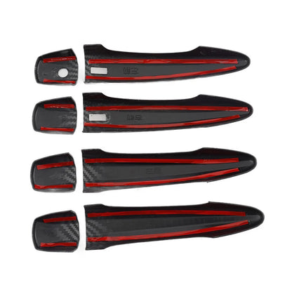 Carbon Style Door Handle Covers for Nissan Sentra (2020-2024)