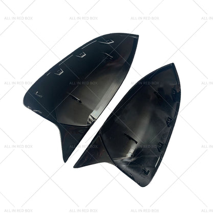 Black Rear Mirror Cover Caps for BMW G01 G02 G05 G06 X3 X4 X5 X6