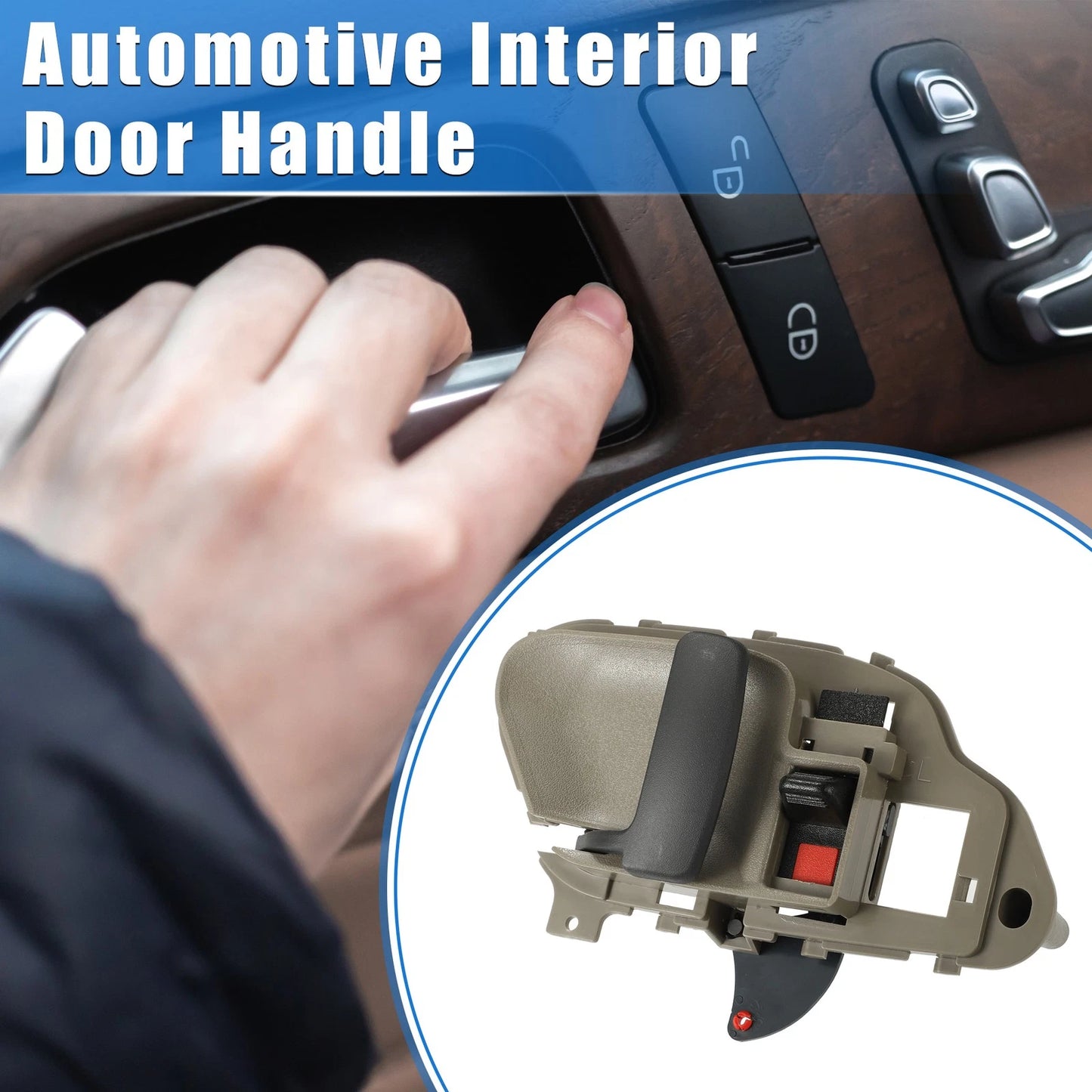Interior Left Door Handle for Chevy Suburban C1500 (95-99)