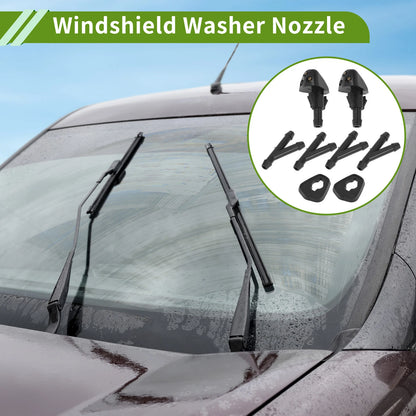 Windshield Washer Nozzle & Hose Connector for Suzuki