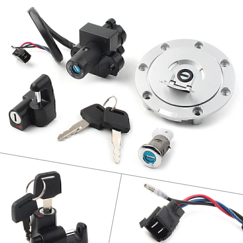 Ignition Switch Fuel Gas Cap Lock Key Set for Honda CB400 (1992-1998) CB1 (1989-1991) VT250