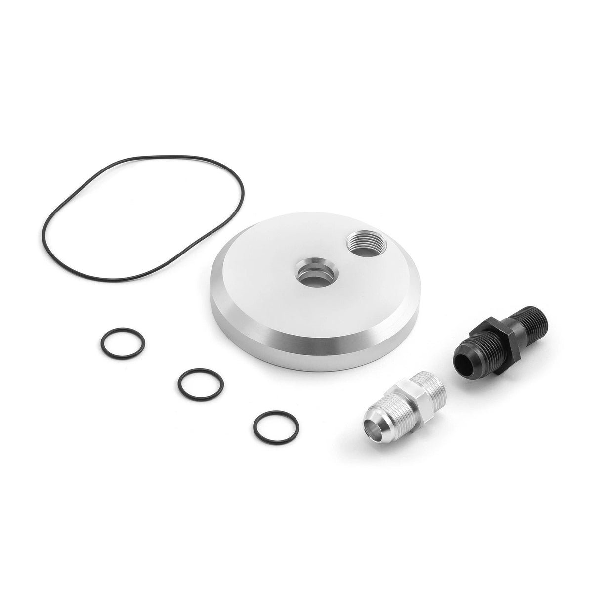OEM Billet Aluminum Oil Filter Remote Plate for Mopar Chrysler 273-360