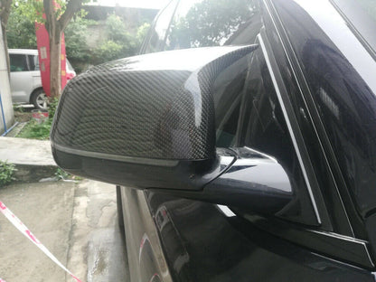 Real Carbon Fiber Side Mirror Shell Cover For BMW X3 X4 X5 G01 G02 G05 2018-2020