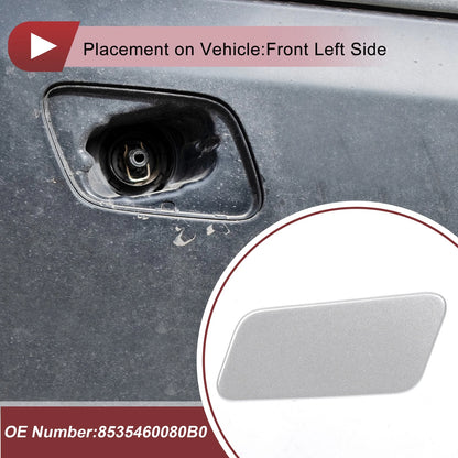 Front Left Washer Nozzle Cover for Lexus LX570 (2016-2021) - Silver Tone