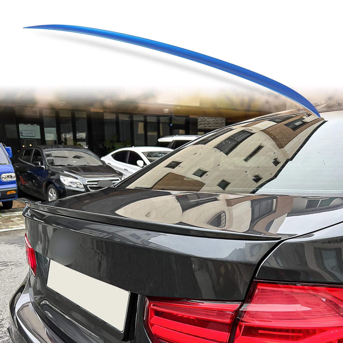 Rear Boot Lip Spoiler for BMW F30 F80 M3 Sedan (2012-2019)