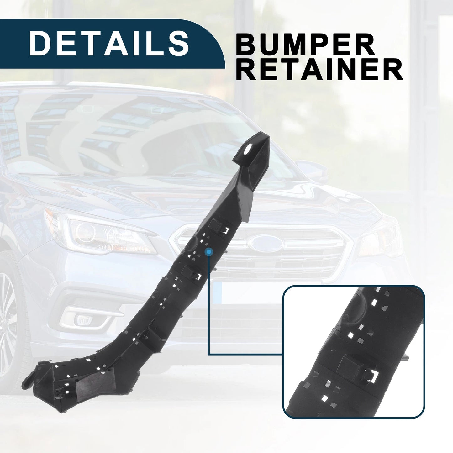 Right Front Bumper Retainer Bracket for Subaru Legacy (2010-2014)