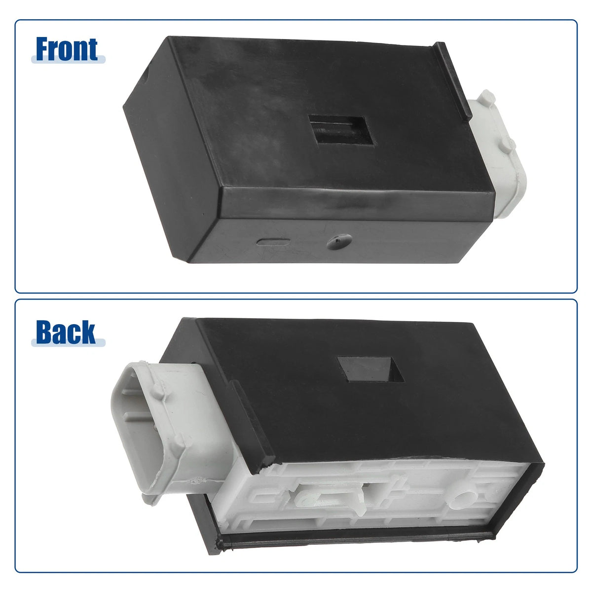 Front Left Door Lock Latch Actuator for BMW 525i Black White Gray