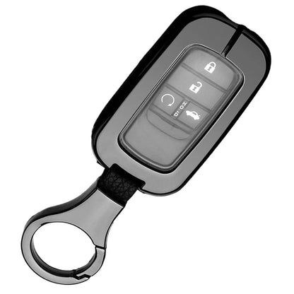 Zinc Alloy TPU Car Key Case Cover for Honda Accord Civic Pilot (2016-2023)