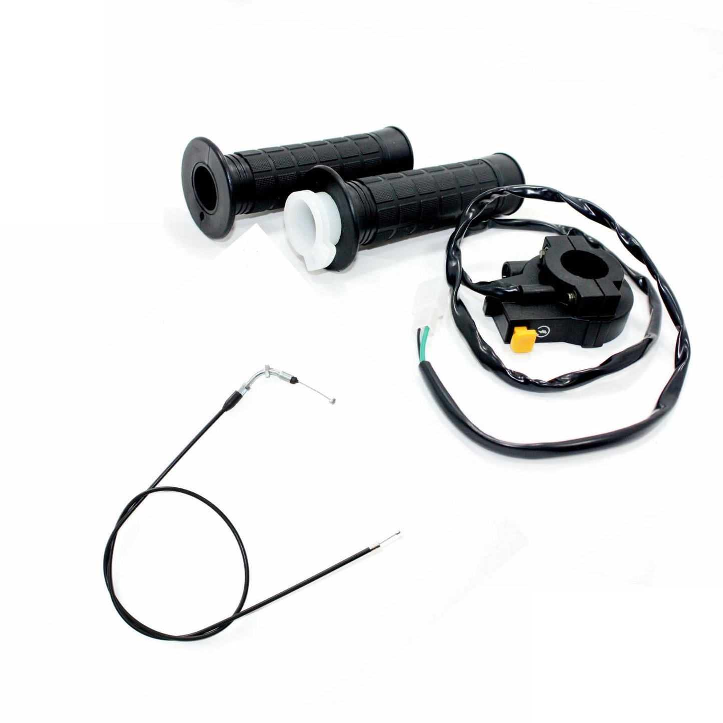 Throttle Housing Handle Grip + 1260mm Cable for 70cc Motorized Bicycle