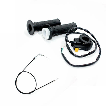 Throttle Housing Handle Grip + 1260mm Cable for 70cc Motorized Bicycle