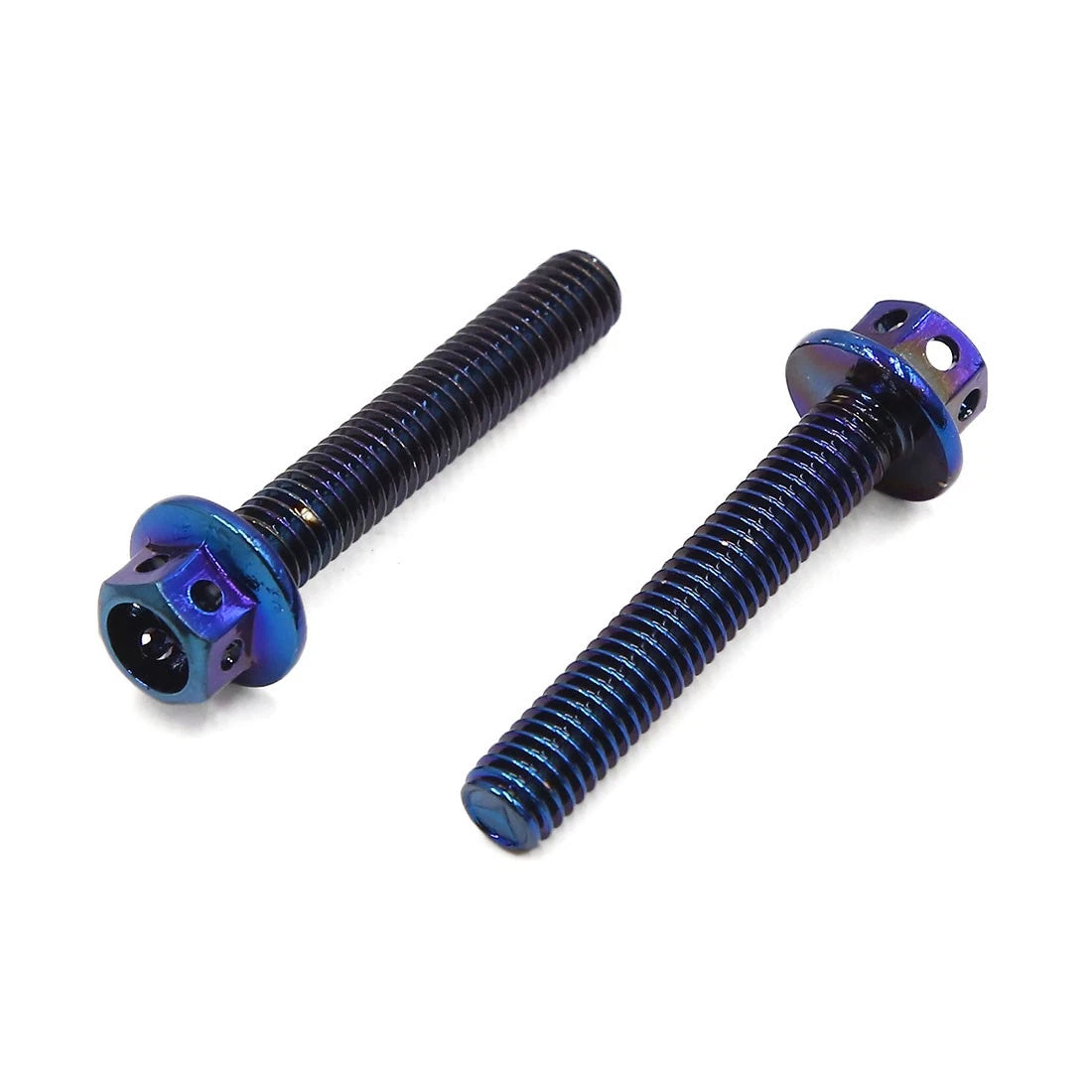 6pcs M6x35 Titanium Alloy Hex Bolts for Motorcycle