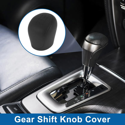 Black Silicone Gear Shift Knob Cover for Ford C-Max (2010-2019)