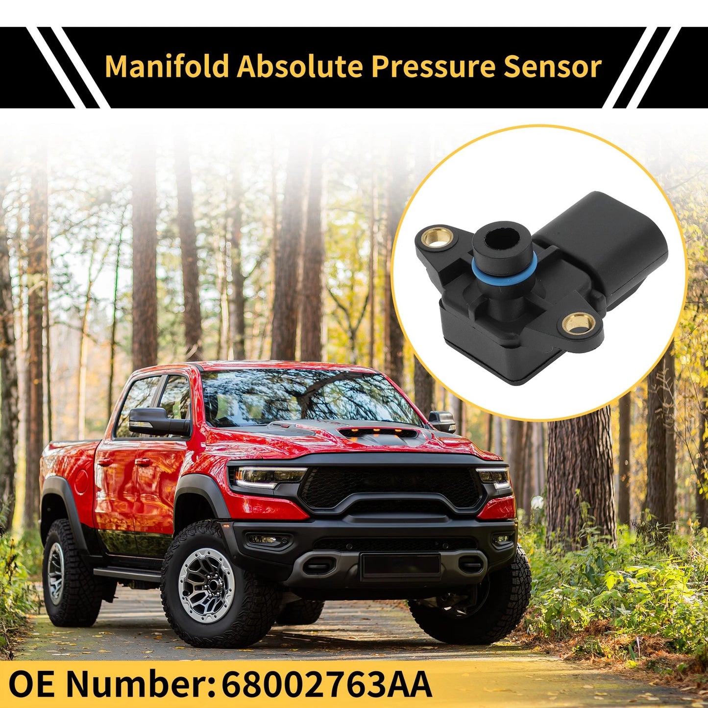 Manifold Absolute Pressure Sensor for Jeep TJ (2003)