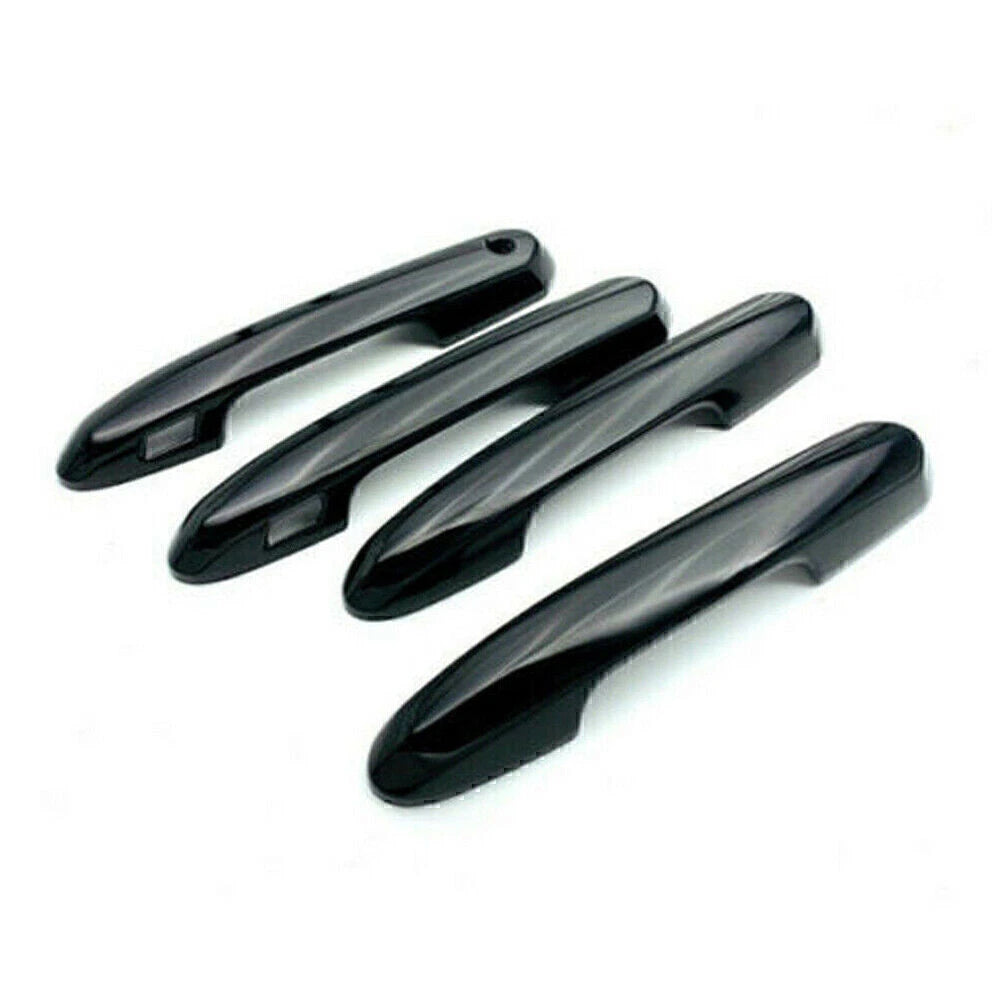 Black Car Door Side Handle Covers for Toyota RAV4 (2019-2020)