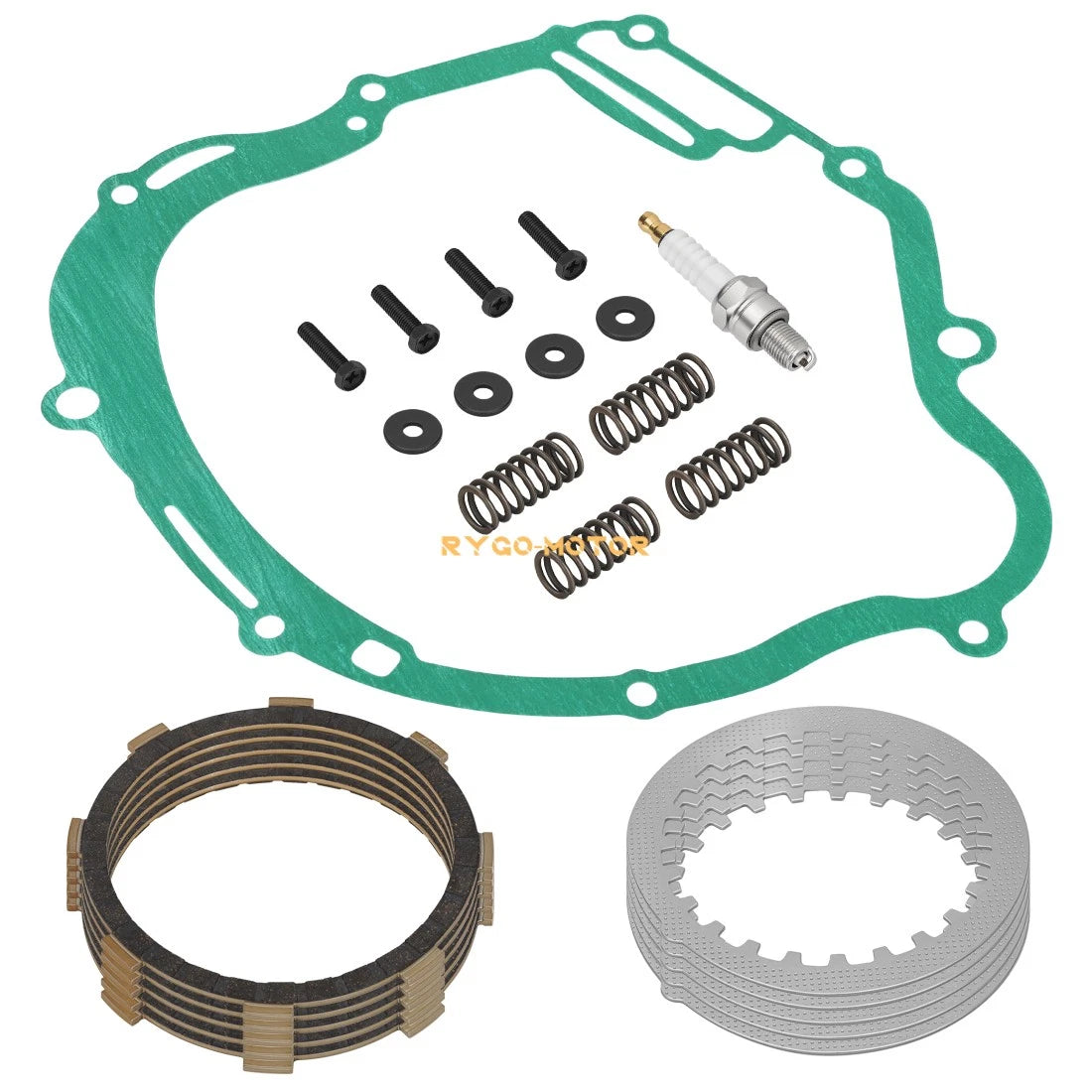 Clutch Friction Plates for Yamaha TT-R125 TTR125 L E LE (2000–2023)