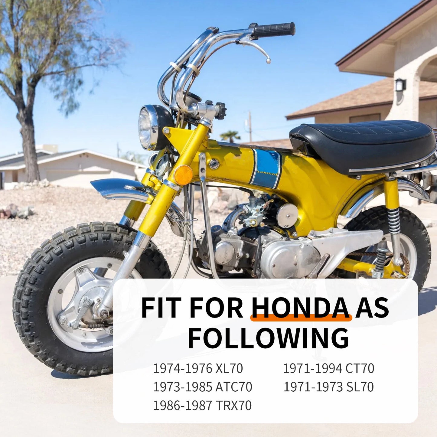 Air Filter Cover & Gasket for Honda XL70 CT70 ATC70 SL70 TRX70 (1970–1984)