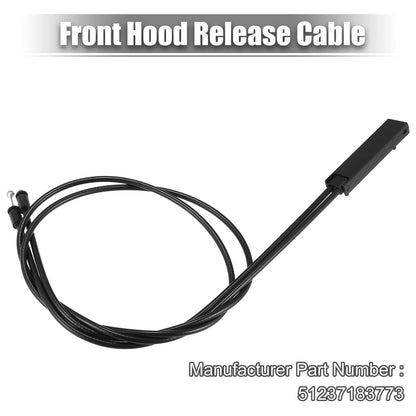 Hood Release Cable for BMW 5 Series GT 2008-2013 (2 x)