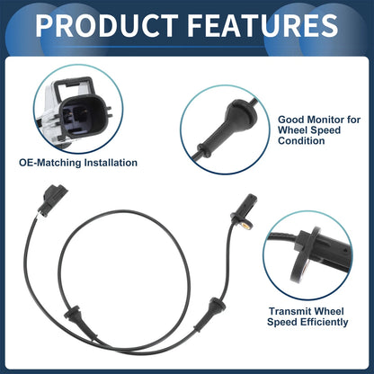 ABS Wheel Speed Sensor for Volvo C70 (2000-2005)