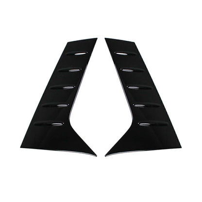 C-Pillar Molding Covers for Toyota Alphard (2016-2019) Grossy Black