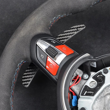Magnetic Carbon Fiber Paddle Shifter for BMW F20 F22 F23 F80 F82 (2012-2020)