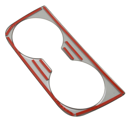 Stainless Steel Rear Cup Holder Cover Trim for Toyota Sienna (2021-2022)