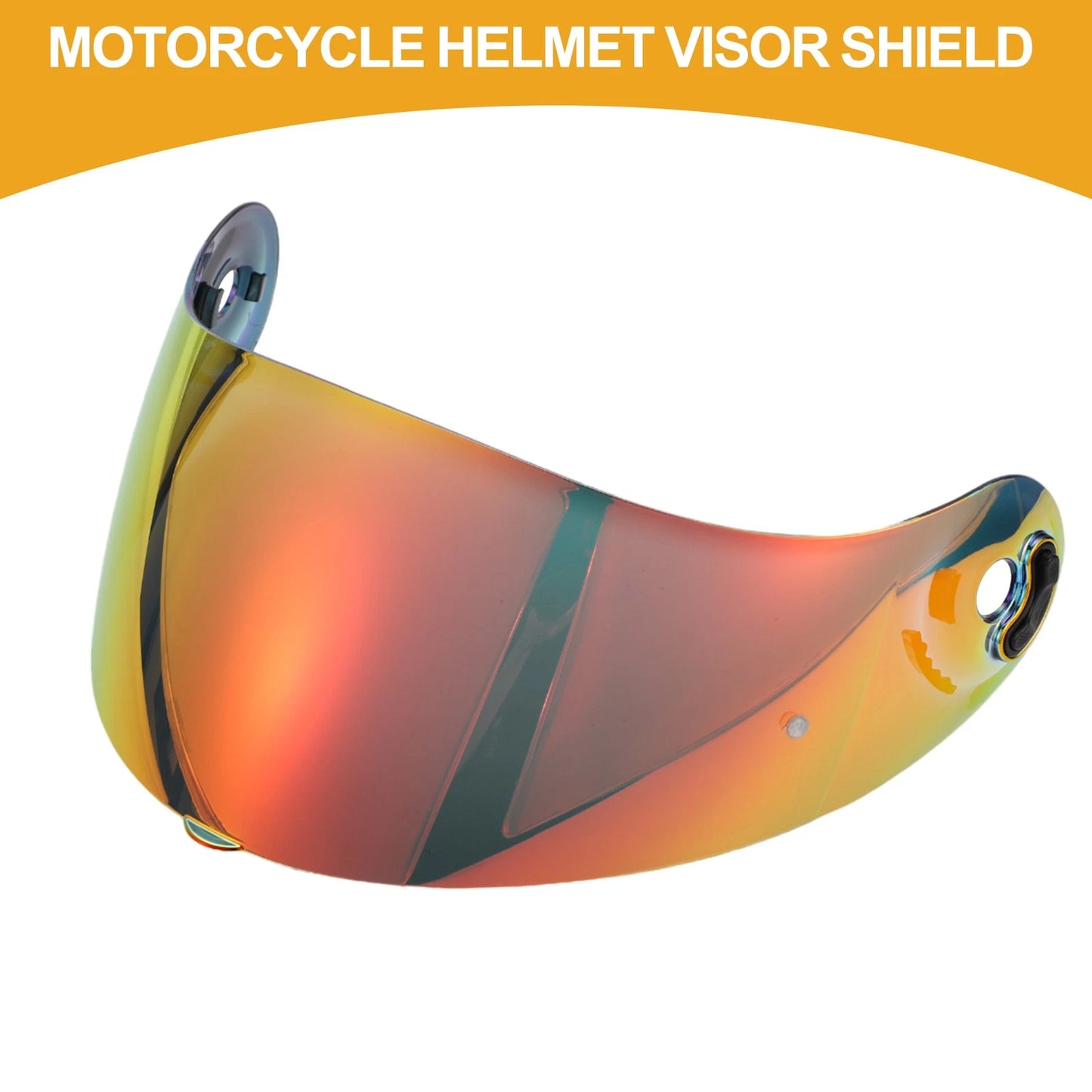 3-Snap Visor Shield for X-803 Resin REVO Red