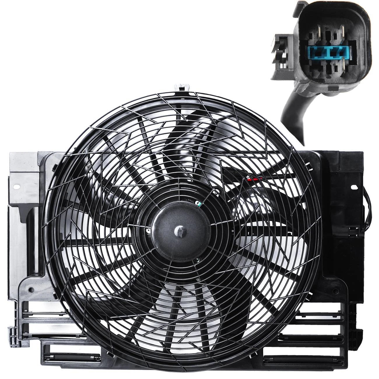 Radiator Thermo Fan for BMW E53 X5 2000-2006 5 Blades with Module & Motor