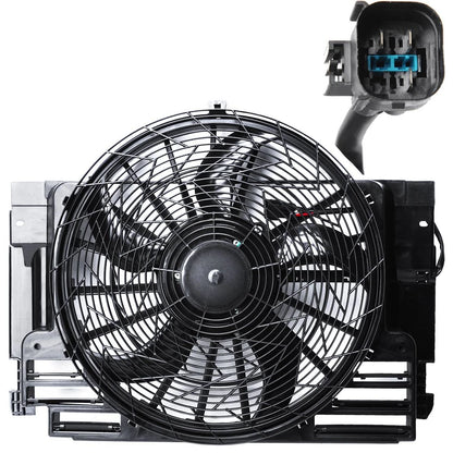 Radiator Thermo Fan for BMW E53 X5 2000-2006 5 Blades with Module & Motor
