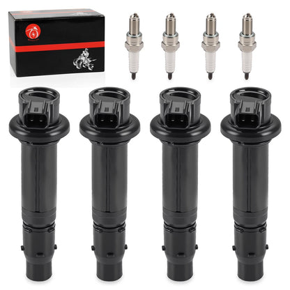 Ignition Coils w/ Spark Plug for Yamaha YZF-R6 (1998–2012)