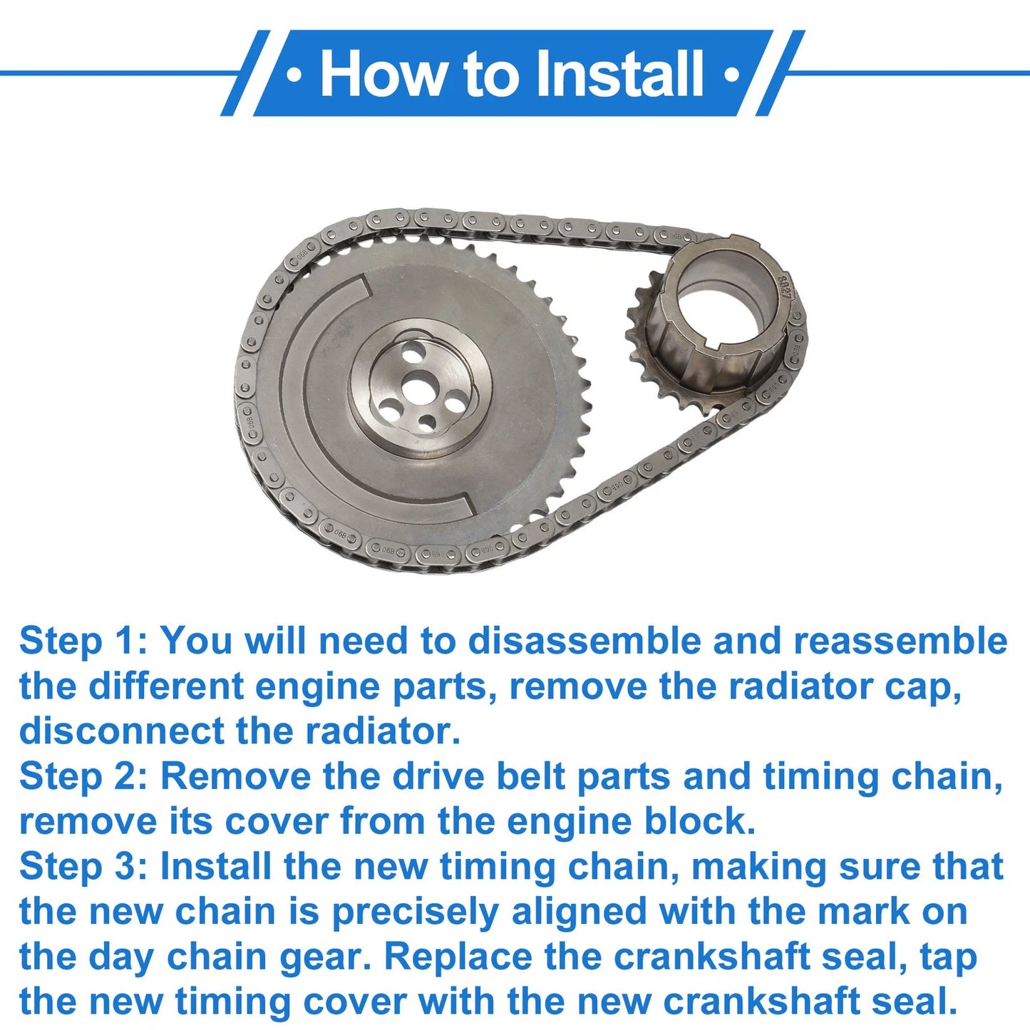 Timing Chain Kit for Chevrolet Silverado Express Tahoe Avalanche